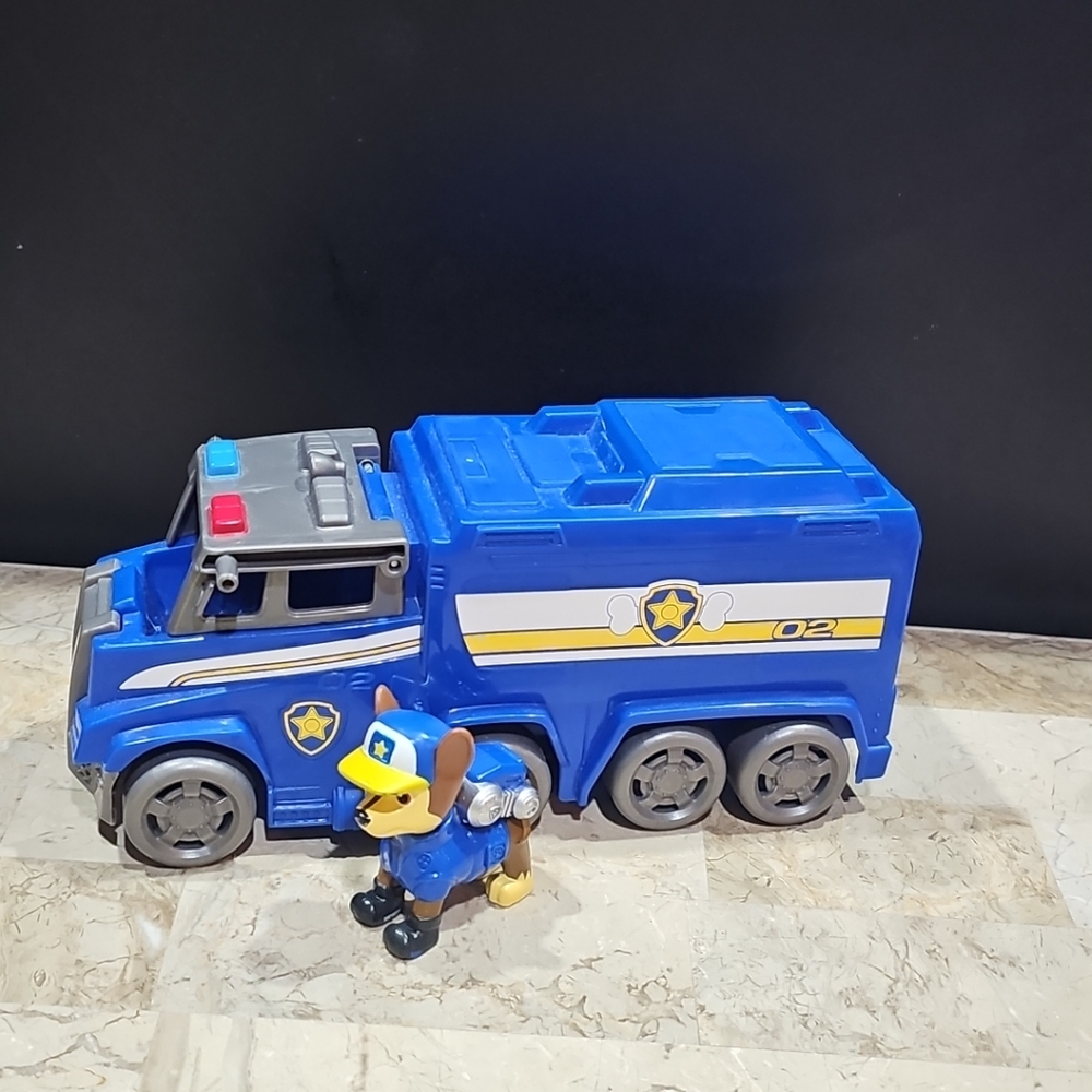 Blue Police‎ Truck Toy Paw Patrol Chase